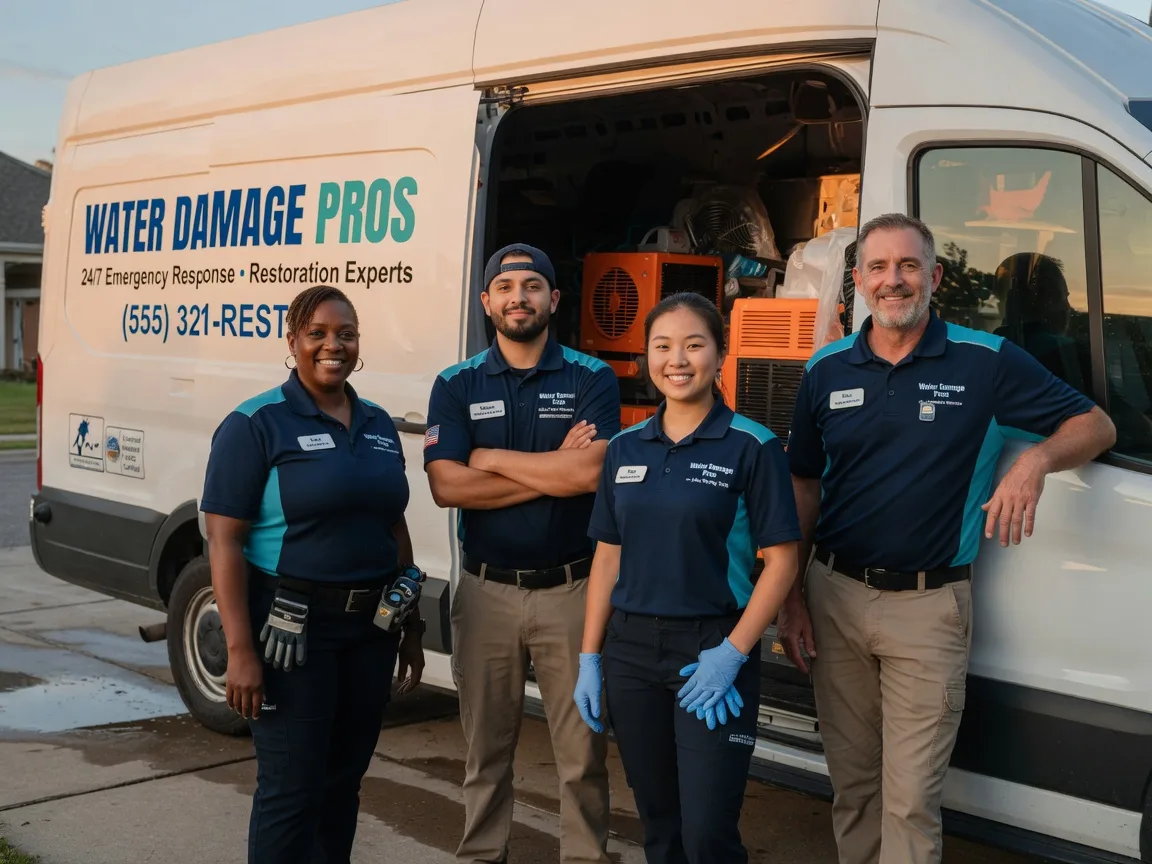 Water Damage Restoration company in West College Corner, IN